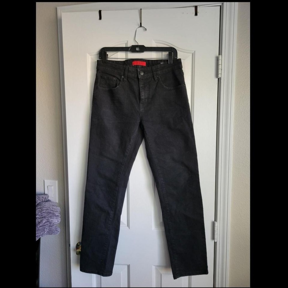 Black slim jeans